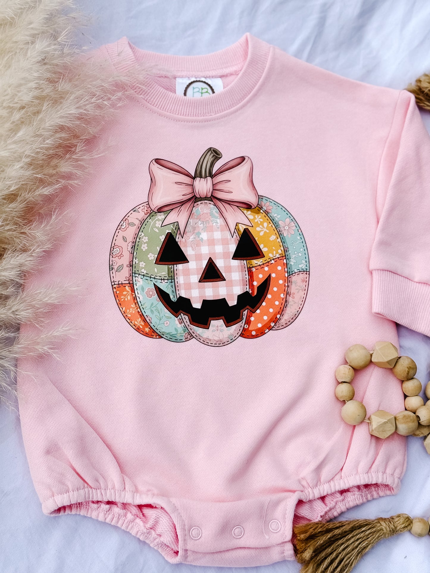 patchwork pumpkin bubble