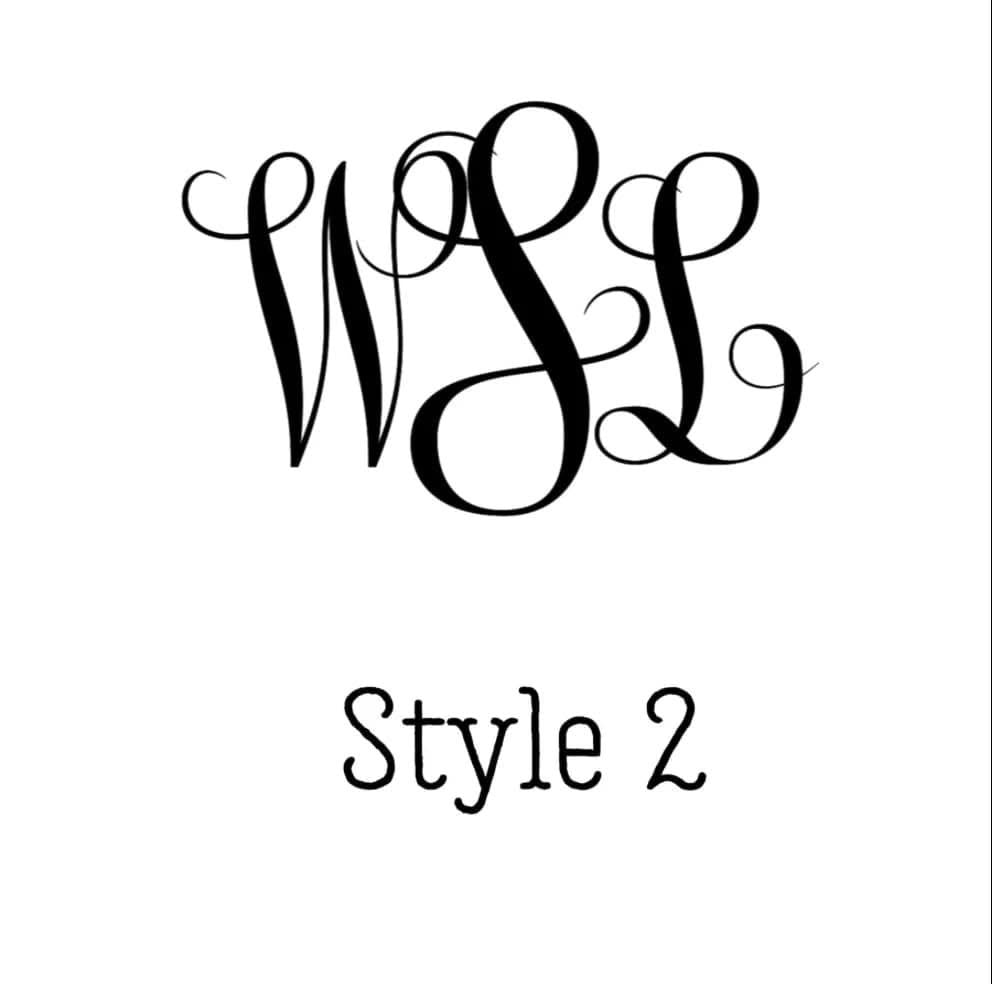 Monogram Bead Custom