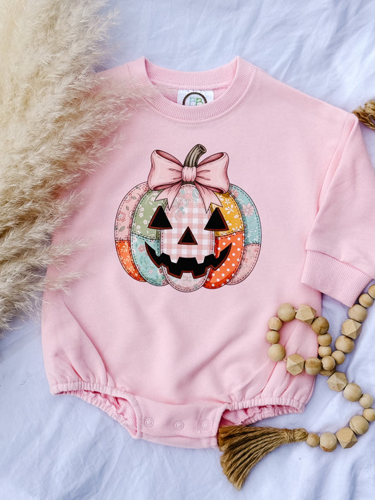 patchwork pumpkin bubble