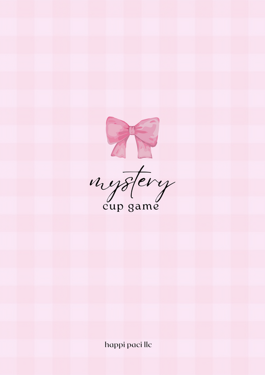 Mystery Cup Game