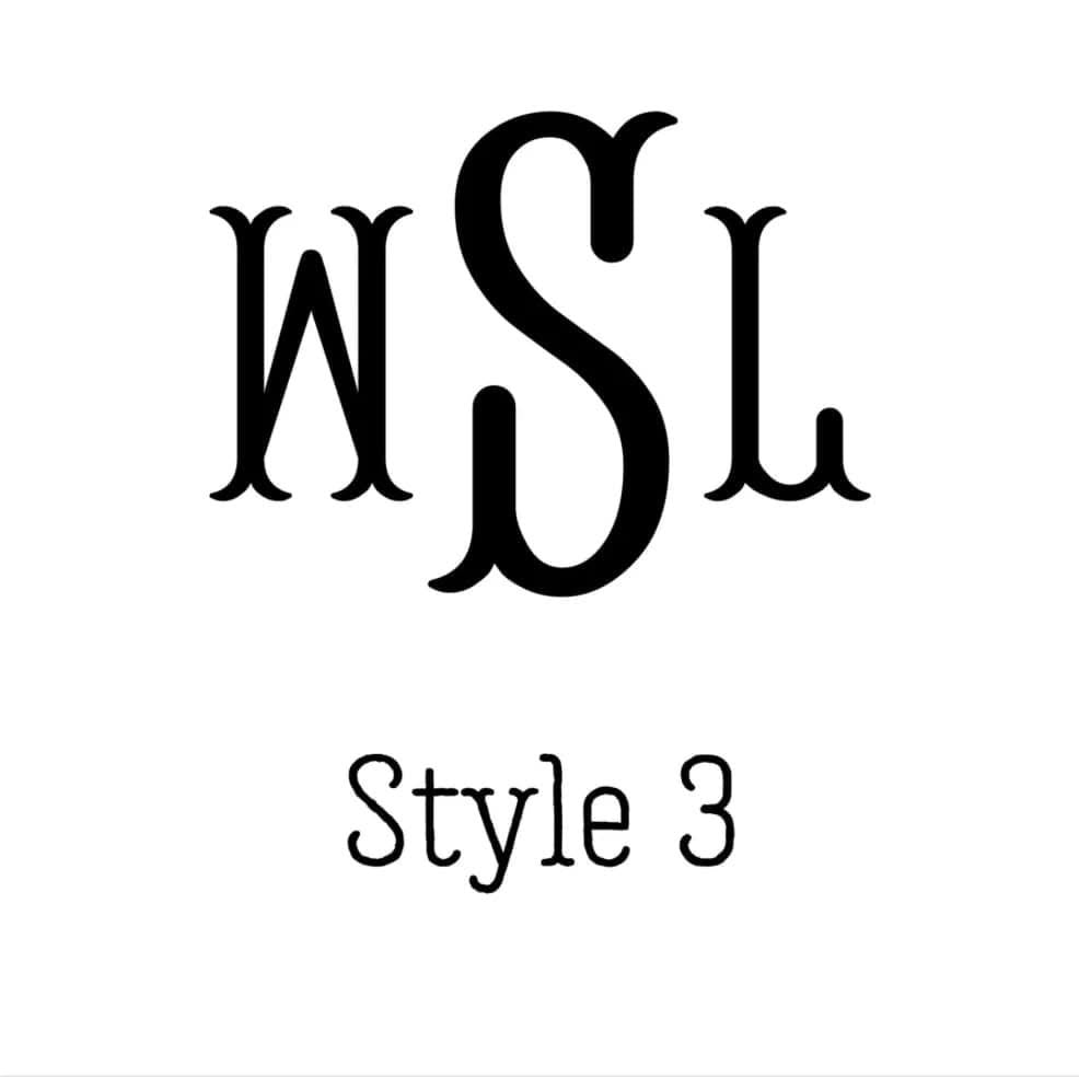 Monogram Bead Custom