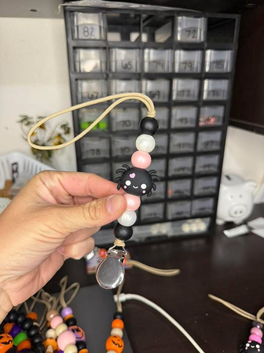 Baby Spider Pacifier Clip